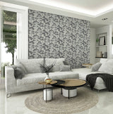 Blanche Silver Trees by Arthouse Botanical Wallpaper – Brewster AH909505