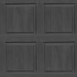 Bellamy Charcoal Wooden Panel Wallpaper sample close-up