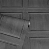 Bellamy Charcoal by Arthouse Wooden Panel Wallpaper – Brewster Home Fashions AH909600