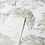 Midori Neutral by Arthouse Trees Wallpaper – Brewster Home Fashions AH909605