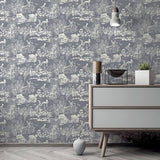Hattie Navy by Arthouse Meadow Hare Wallpaper – Brewster Home Fashions AH909606