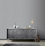 Orson Grey by Arthouse Trellis Wallpaper- Brewster Home Fashions AH909700