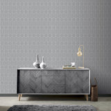 Orson Grey by Arthouse Trellis Wallpaper- Brewster Home Fashions AH909700
