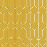 Orson Yellow Trellis Wallpaper by Arthouse – Brewster AH909701