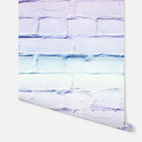 Winifred Ombre Brick Lavender by Arthouse Wallpaper – Brewster Home Fashions AH909707