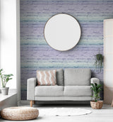 Winifred Ombre Brick Lavender by Arthouse Wallpaper – Brewster Home Fashions AH909707
