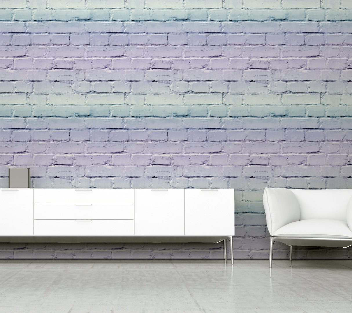 Winifred Ombre Brick Lavender by Arthouse Wallpaper – Brewster Home Fashions AH909707