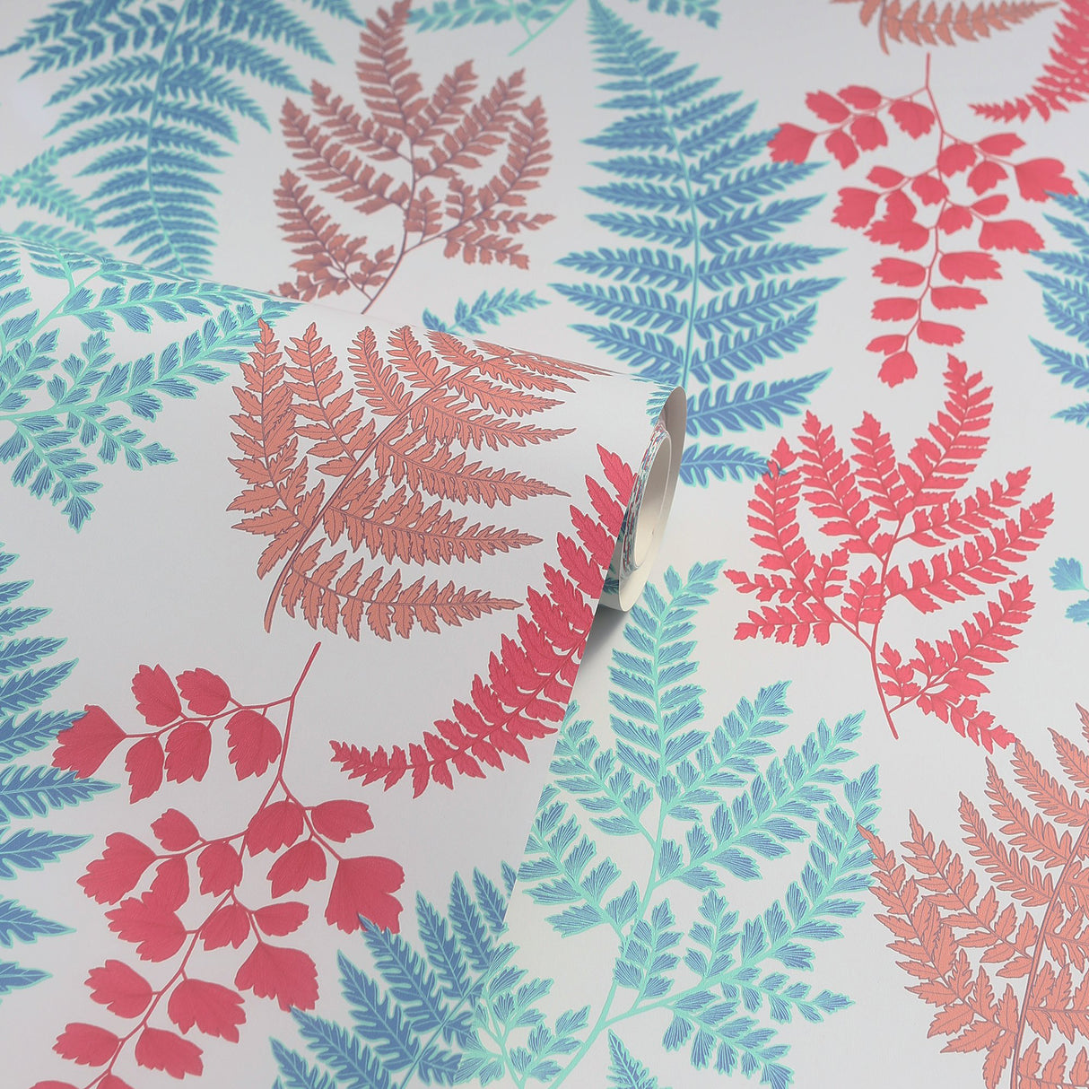 Jerome Red by Arthouse Botanical Wallpaper – Brewster Home Fashions AH909801