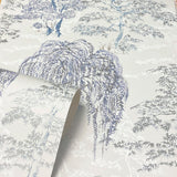Midori Grey by Arthouse Trees Wallpaper- Brewster Home Fashions AH909809