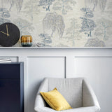 Midori Grey by Arthouse Trees Wallpaper- Brewster Home Fashions AH909809