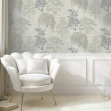 Midori Grey by Arthouse Trees Wallpaper- Brewster Home Fashions AH909809