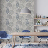 Midori Grey by Arthouse Trees Wallpaper- Brewster Home Fashions AH909809
