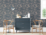 Kazue Metallic by Arthouse Dandelion Wallpaper – Brewster Home Fashions AH920807