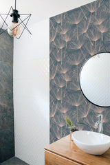 Kazue Metallic by Arthouse Dandelion Wallpaper – Brewster Home Fashions AH920807