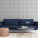Irene Grey by Arthouse Painted Canvas Wallpaper – Brewster Home Fashions AH921605