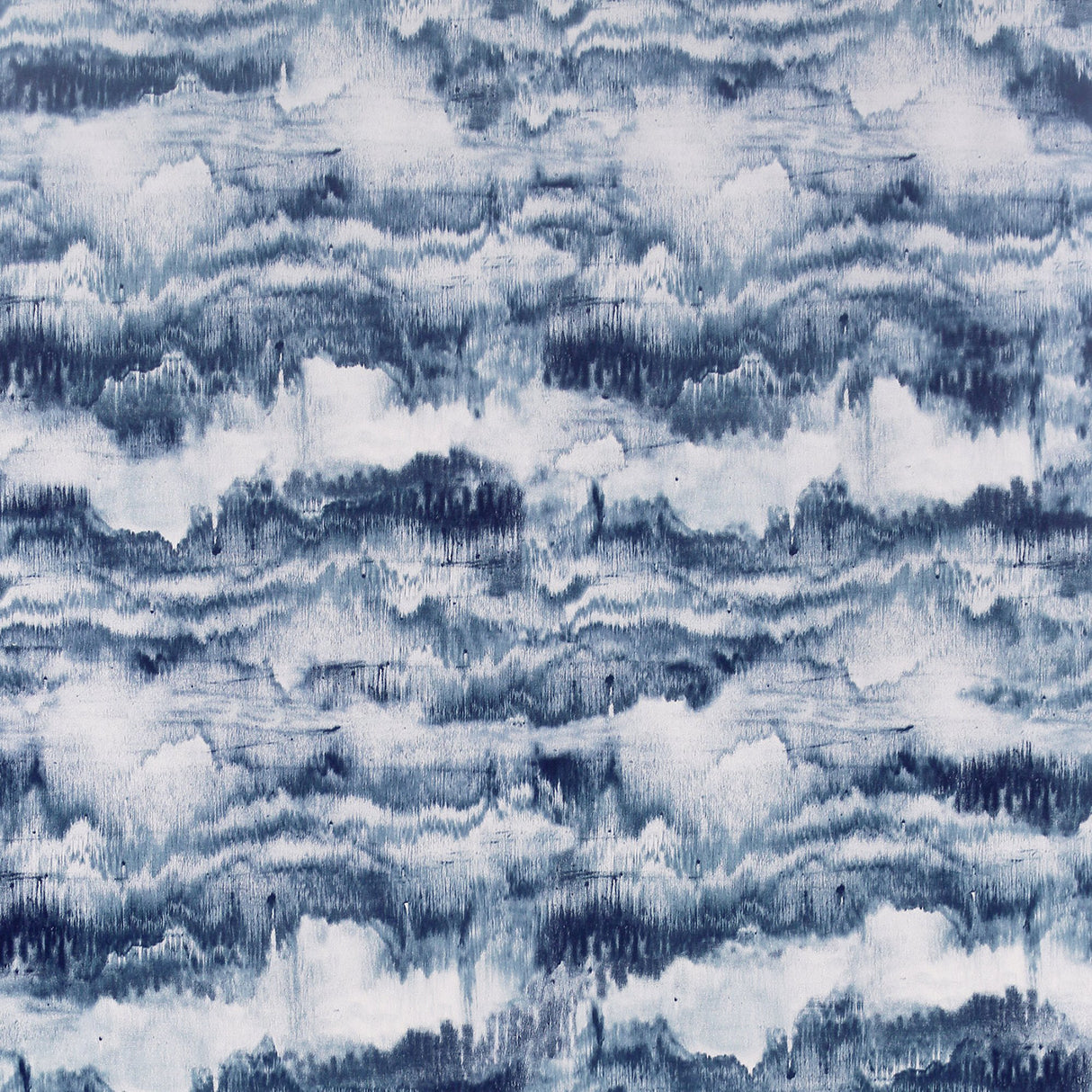 Irene Navy Painted Canvas Wallpaper by Arthouse AH921606