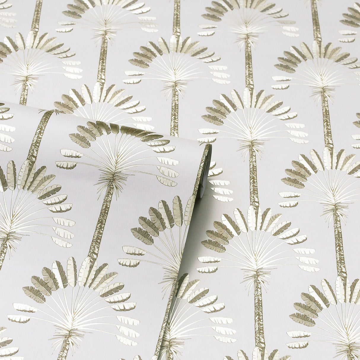 Sylvia Gold by Arthouse Palm Palace Wallpaper- Brewster Home Fashions AH921701
