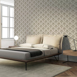 Sylvia Gold by Arthouse Palm Palace Wallpaper- Brewster Home Fashions AH921701