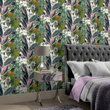Etta White by Arthouse Tropical Wallpaper- Brewster AH921704