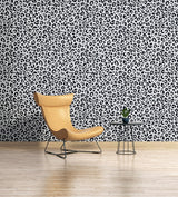 Dinah Black by Arthouse Leopard Print Wallpaper – Brewster Home Fashions AH921801