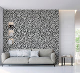 Dinah Black by Arthouse Leopard Print Wallpaper – Brewster Home Fashions AH921801