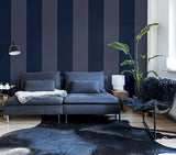 Roland Navy Stripe by Arthouse Stripe Wallpaper – Brewster Home Fashions AH922800