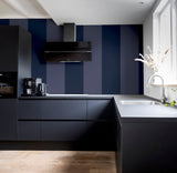 Roland Navy Stripe by Arthouse Stripe Wallpaper – Brewster Home Fashions AH922800