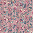 Arthouse Cornelia Pink Floral Stripe Wallpaper in Pink