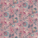 Arthouse Cornelia Pink Floral Stripe Wallpaper in Pink
