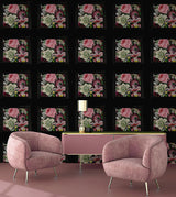 Lucinda Black by Arthouse Floral Panel Wallpaper – Brewster Home Fashions AH922804