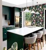 Lucretia Multicolor by Arthouse Tropical Wallpaper – Brewster AH922805