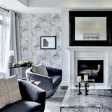 Merrick Grey Marble by Arthouse Faux Stone Wallpaper – Brewster Home Fashions AH923001