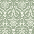 Wickham Green Stag Damask Wallpaper by Arthouse for Brewster Home Fashions