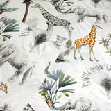 Hiram Multicolor by Arthouse Serengeti Animals Wallpaper- Brewster Home Fashions AH923709