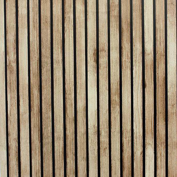 Herman Light Brown Wood Wallpaper by Arthouse – Brewster AH923800