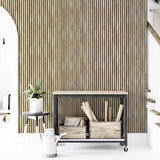 Herman Light Brown by Arthouse Wood Wallpaper – Brewster AH923800