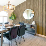 Herman Light Brown by Arthouse Wood Wallpaper – Brewster AH923800