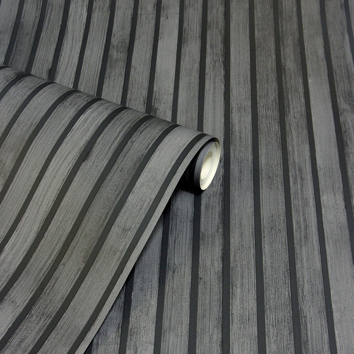 Herman Charcoal by Arthouse Wood Wallpaper - Brewster Home Fashions AH923801