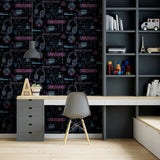 Casper Pink by Arthouse Gamer Wallpaper – Brewster Home Fashions AH923803