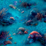 Orlena Blue Under The Sea Wallpaper by Arthouse – Brewster Home Fashions AH923808