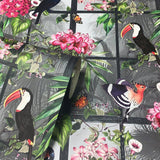 Dorothea Multicolor by Arthouse Tropical Birds Wallpaper- Brewster Home Fashions AH924408