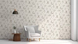Clawford Beige by Arthouse Meadow Friends Wallpaper – Brewster Home Fashions AH924409