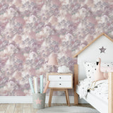 Merryweather Violet by Arthouse Cloudy Skies Wallpaper – Brewster Home Fashions AH924508