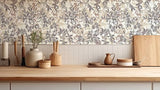 Georgianna Neutral by Arthouse Botanical Leaves Wallpaper – Brewster Home Fashions AH924600