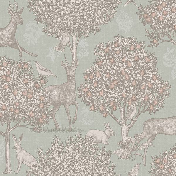 Edson Green Woodlands Wallpaper – Arthouse by Brewster Home Fashions