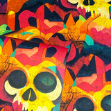 Millicent Multicolor by Arthouse Skull Wallpaper – Brewster AH925107