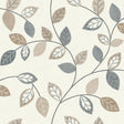 Sylvie Neutral Leaf Trail Wallpaper – Arthouse