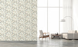 Sylvie Neutral by Arthouse Leaf Trail Wallpaper – Brewster Home Fashions AH925405