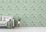 Lucene Green by Arthouse Spring Vines Wallpaper – Brewster Home Fashions AH925501