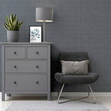 Rafe Grey by Arthouse Woven Texture Wallpaper – Brewster Home Fashions AH946006